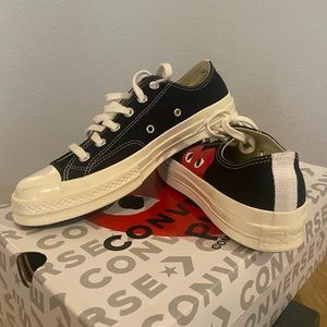 BRAND NEW COMME DE GARÇONS PLAY X CONVERSE